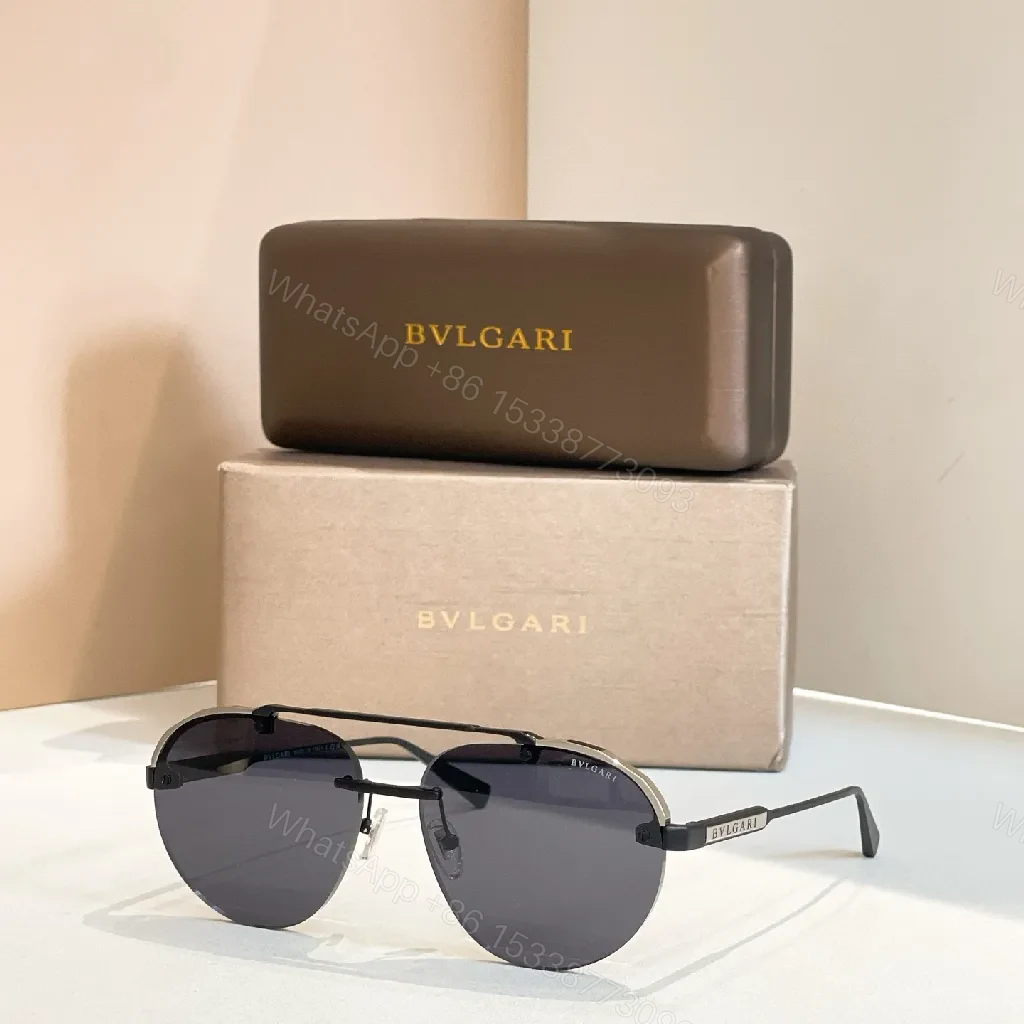 Gunmetal Aviator Sunglasses: Polarized, Lightweight Stainless Steel Shades — view 1