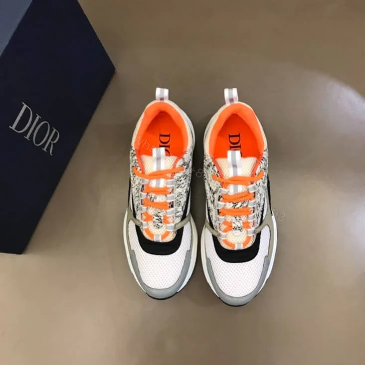 View 4 of B22 SNEAKER TECHNICAL MESH WITH AND CALFSKIN – CD94