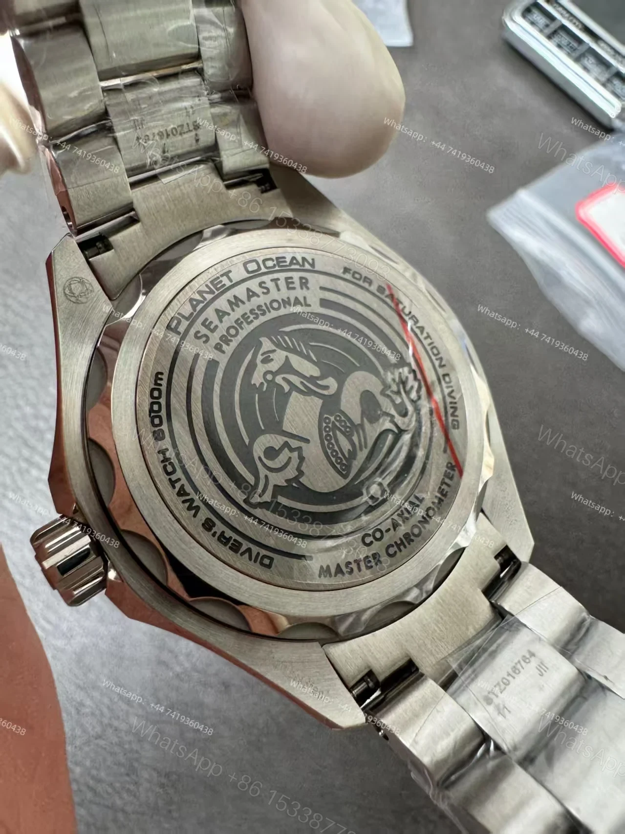 View 12 of Omega Super Clone Seamaster Ocean Planet 6000M 45.5 MM 215.30.46.21.03.001