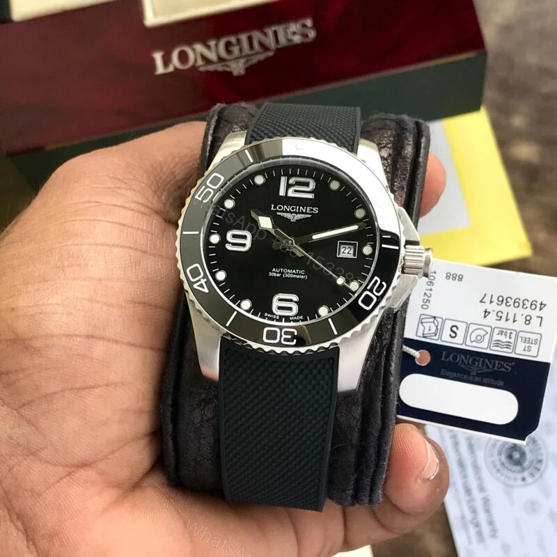View 2 of Longines HydroConquest Black Dial Automatic 40mm