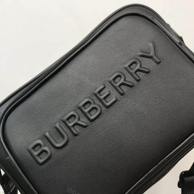 View 7 of Burberry Embossed Leather Crossbody - Luxe Everyday Utility