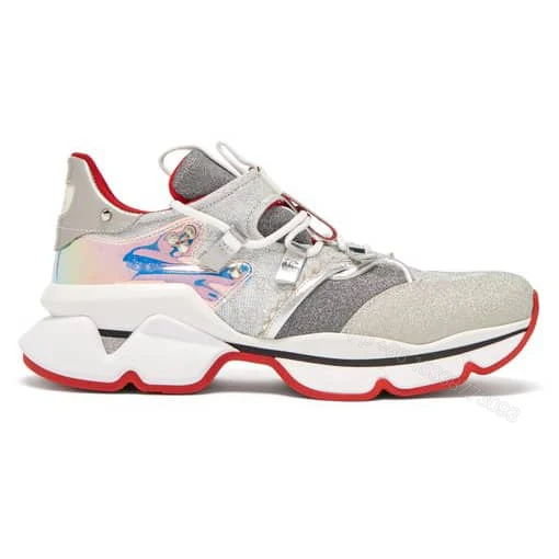 CHRISTIAN LOUBOUTIN RED- RUNNER SNEAKER – CL55 — view 1