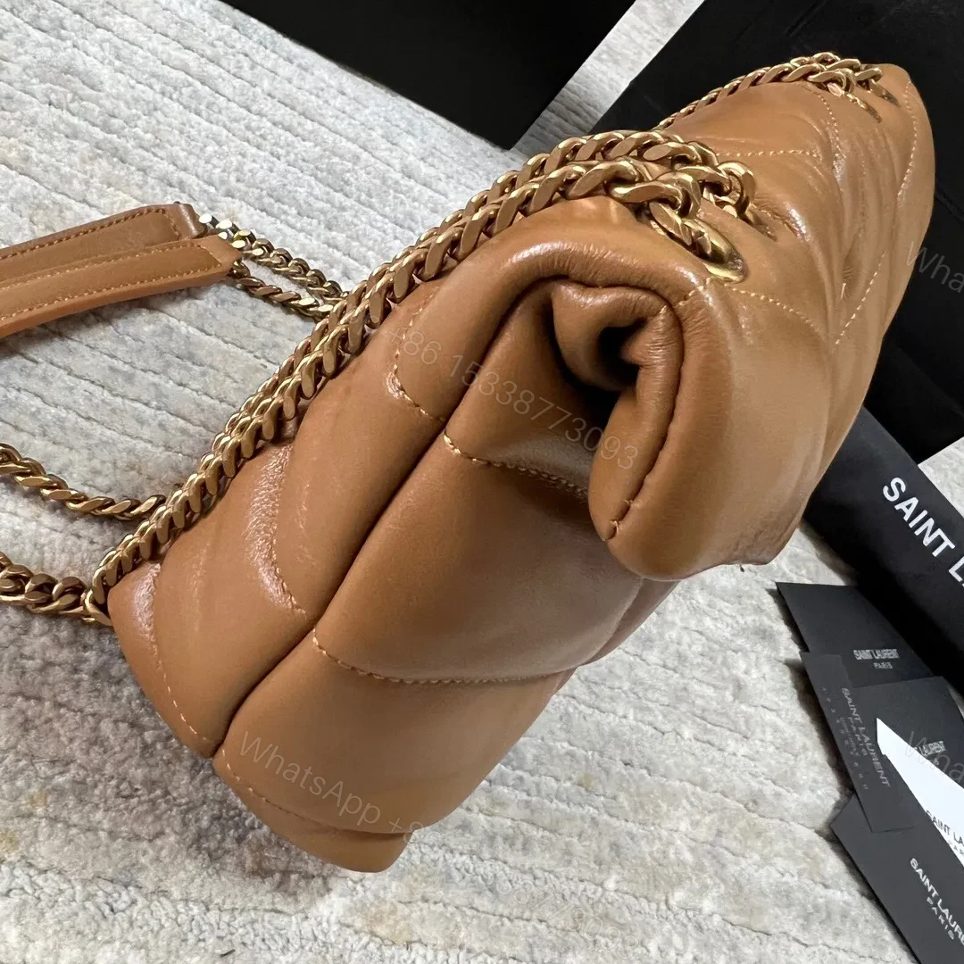 View 3 of SAINT LAURENT LOULOU TOY PUFFER In Lambskin