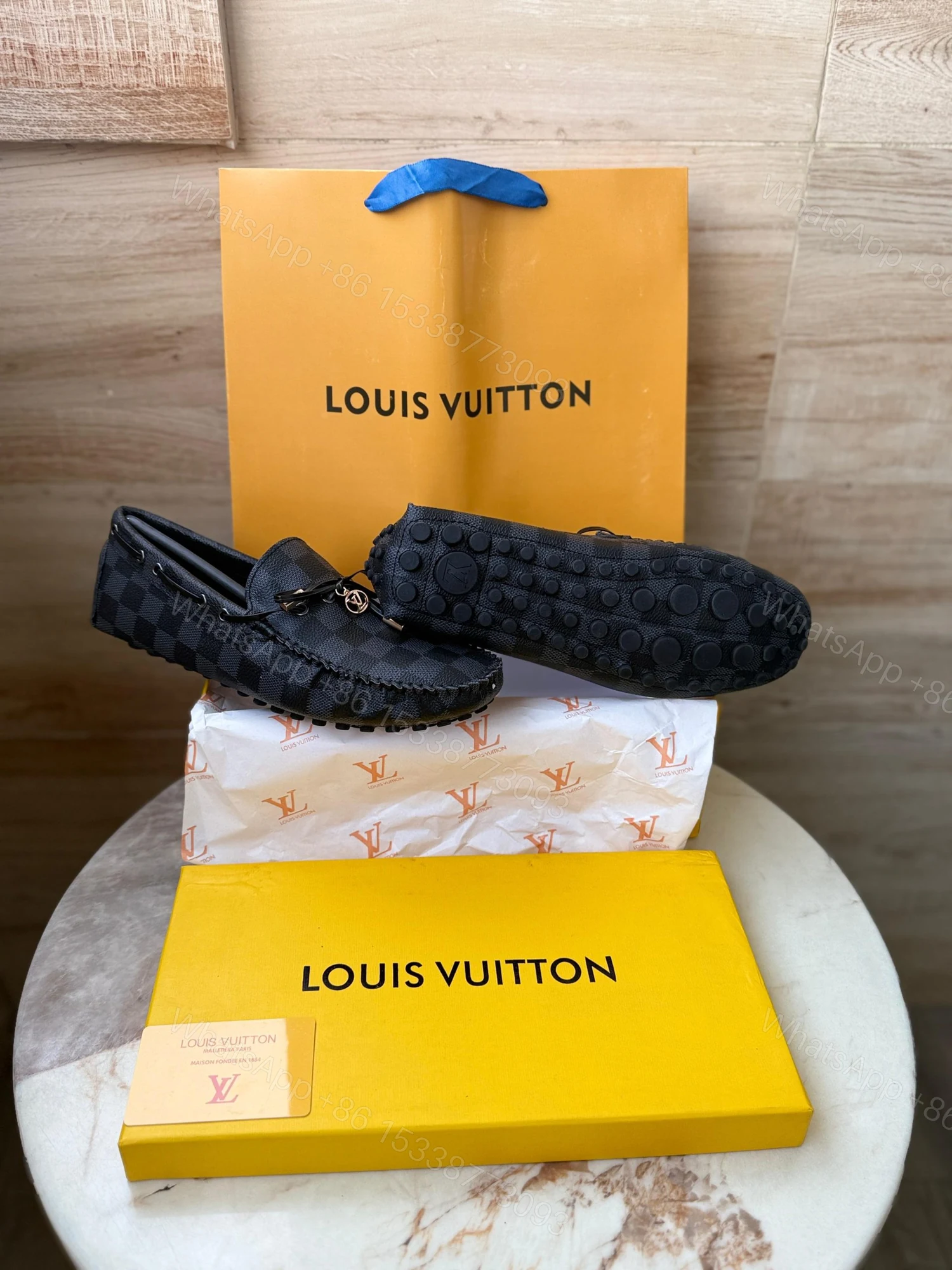 View 2 of FIRST COPY LOUIS VUITTON MOCCASINS FOR MEN
