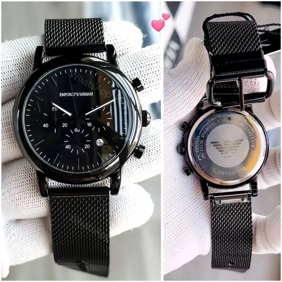 View 9 of First Copy Emporio Armani Silver Watch