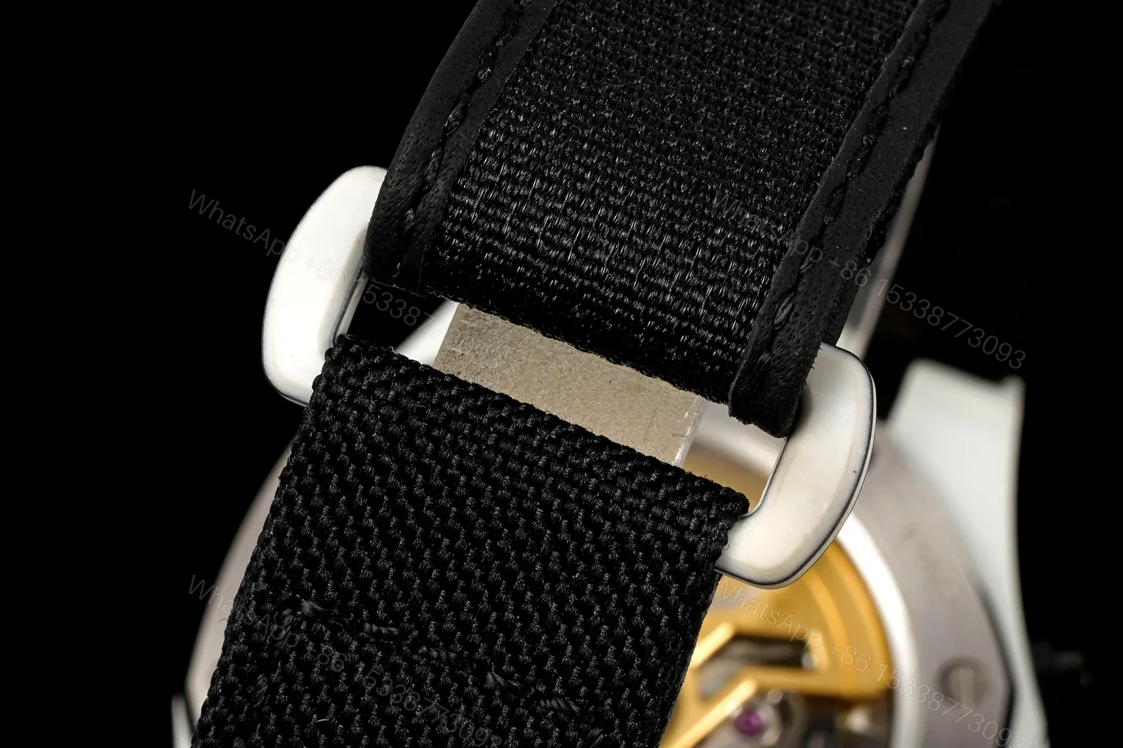 View 6 of Audemars Piguet Replica Royal Oak Chronograph 42MM Premium Carbon Bezel Black Strap Edition RG-AP-RO-BLACK-42