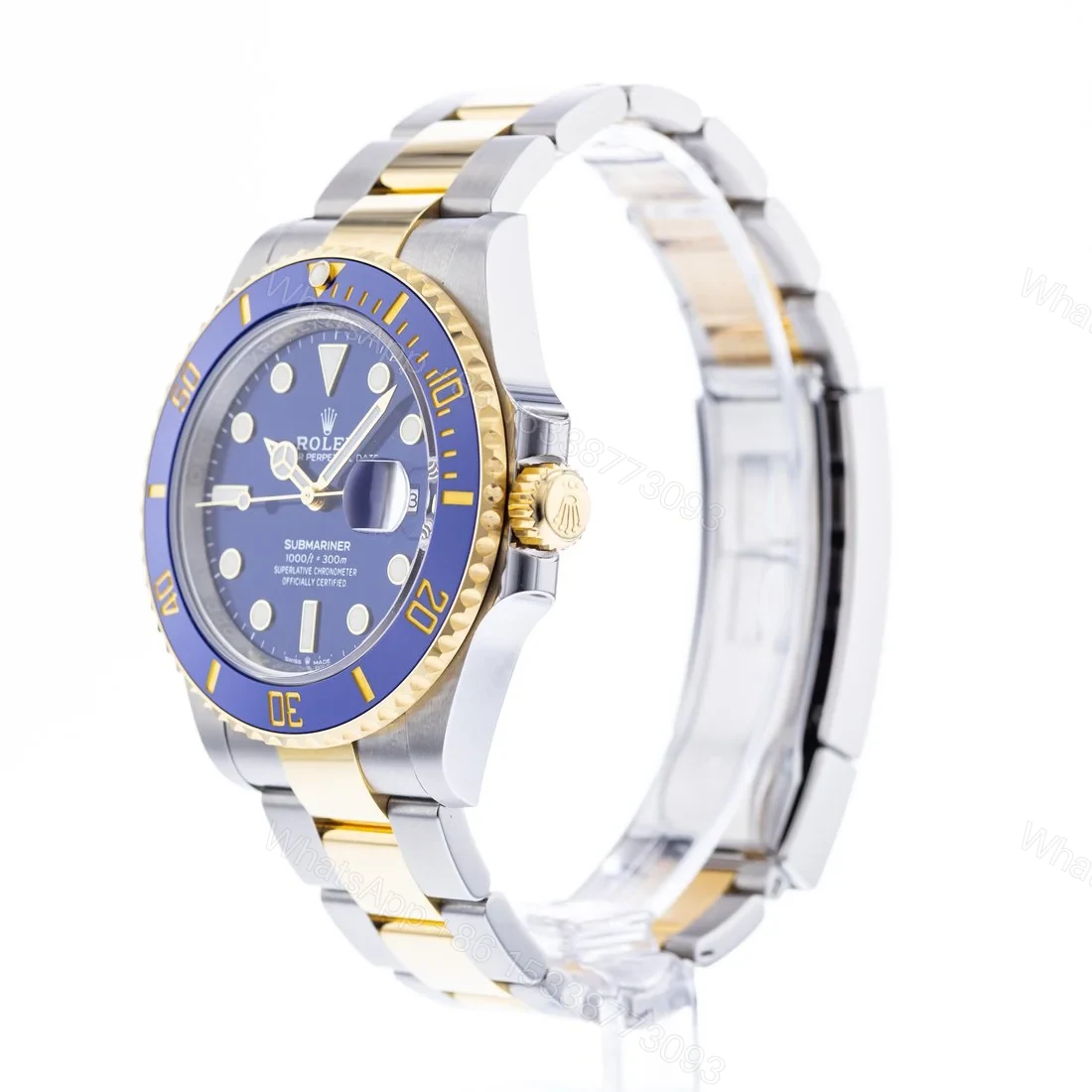 View 2 of Superclone Rolex Submariner Blue Dial 126613LB Bluesy