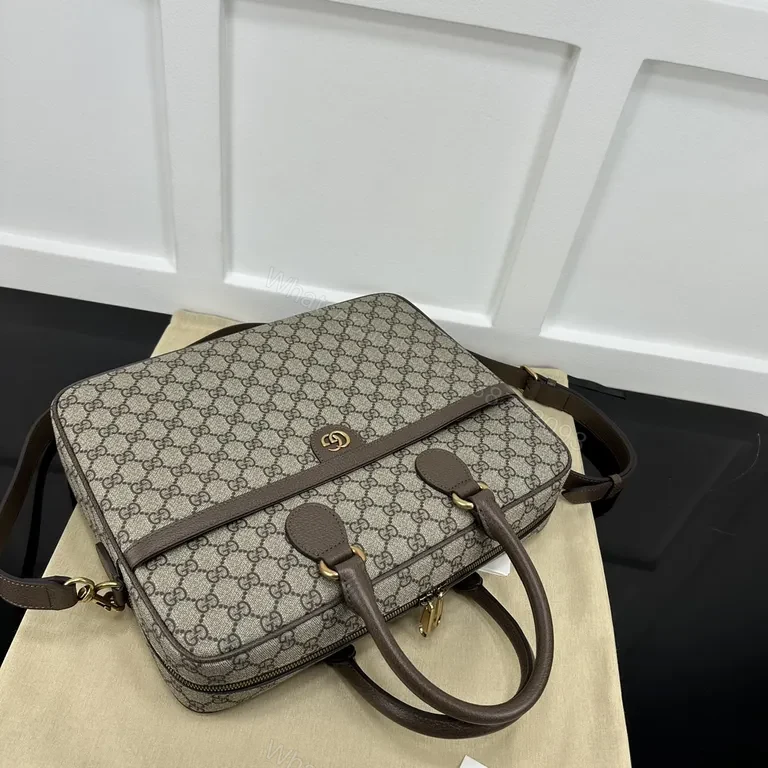 View 9 of G GG Supreme Briefcase: Compact Luxury Briefcase Bag