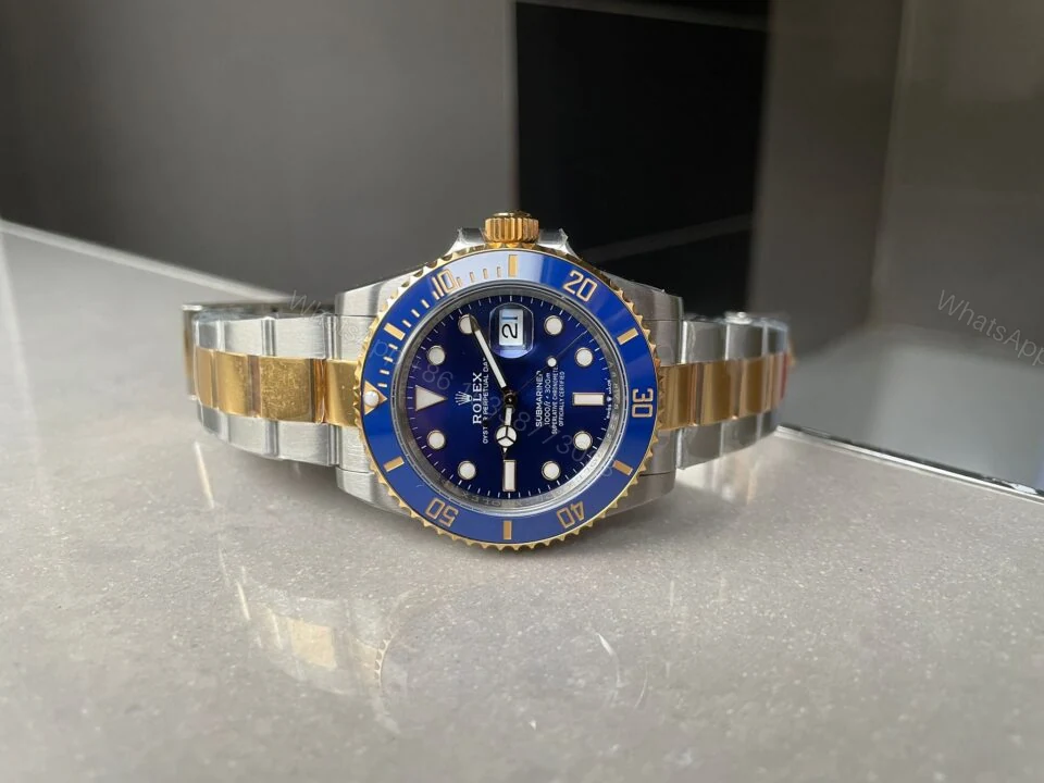 View 6 of VSF FACTORY 1:1 Rolex Submariner 116613 LB Best Edition SS/YG Bluesy Blue Ceramic 904L Steel Blue Dial VS3235