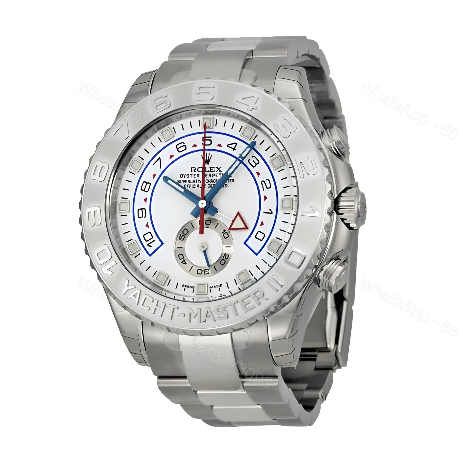 View 2 of Rolex Yacht-Master II White Dial 116689-0001 Oyster Replica