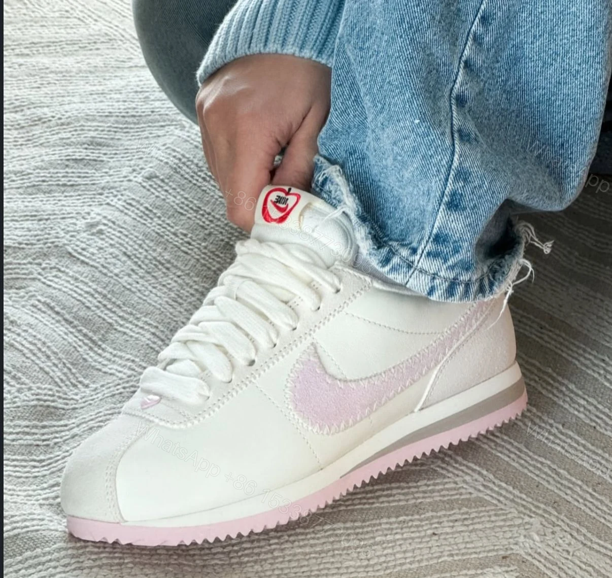 View 5 of FIRST COPY NIKE CORTEZ VALENTINES FOR GIRLS