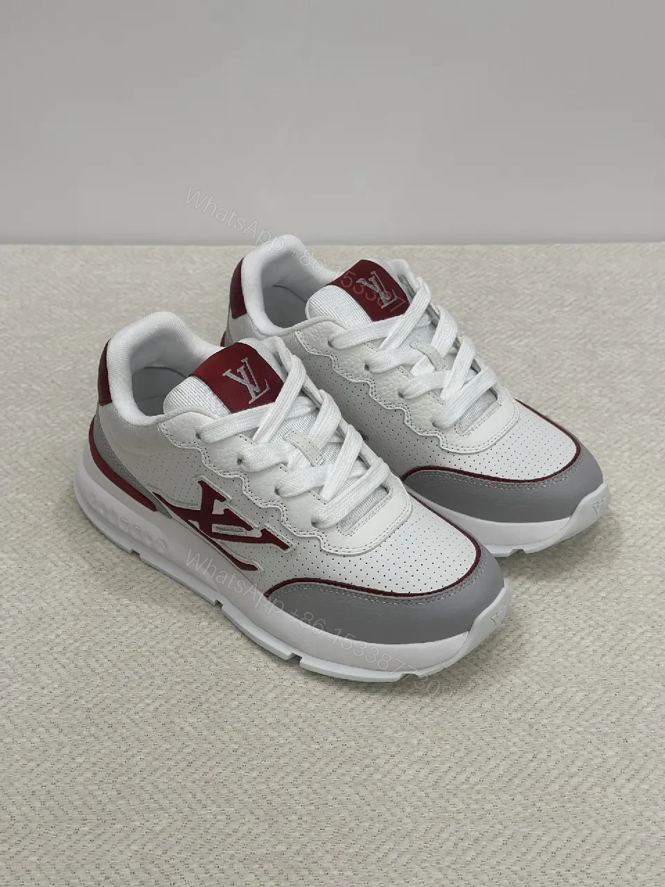 View 6 of Sleek Leather Trainer: Modern Comfort, Luxury-Inspired ESG Sneaker