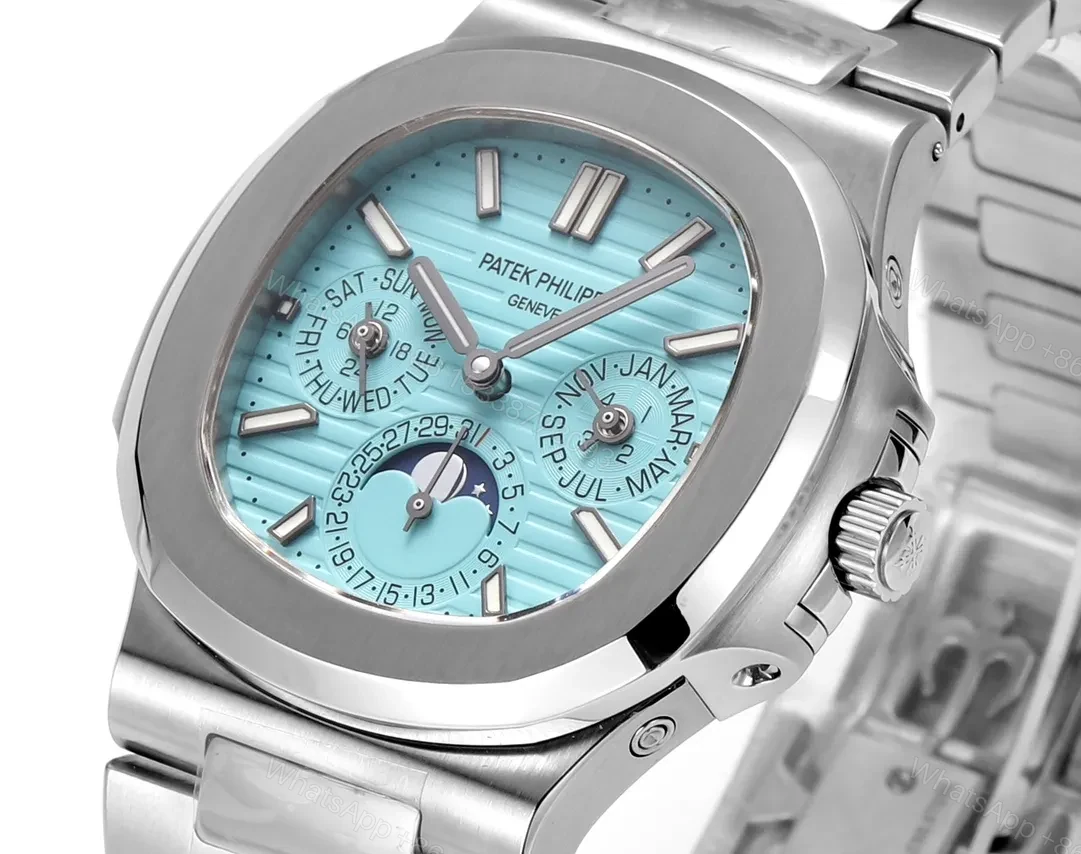 View 4 of Patek Philippe Nautilus Blue Perpetual Calendar