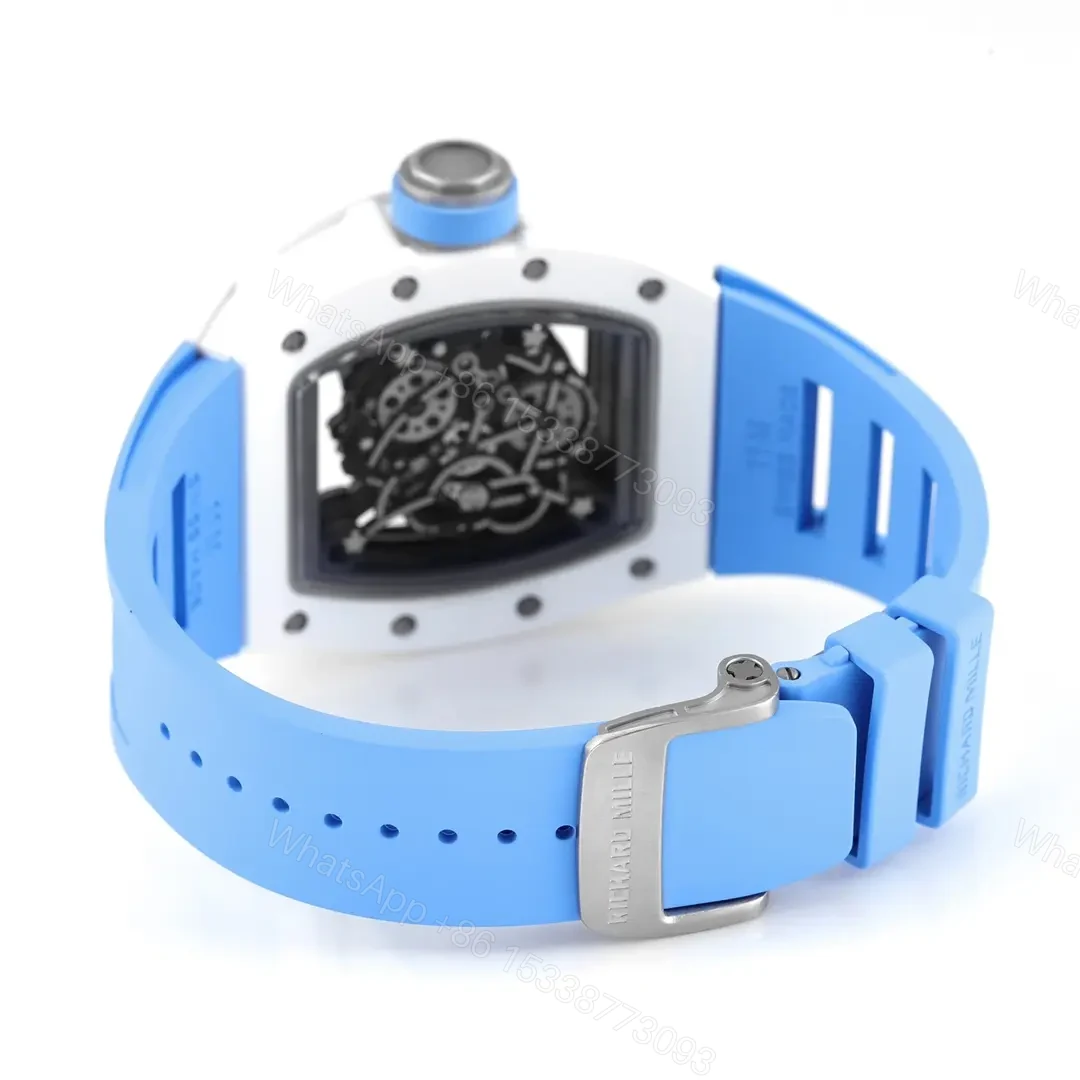 View 8 of JB Factory KU+ KV-V5 White & Blue Ceramic Watch