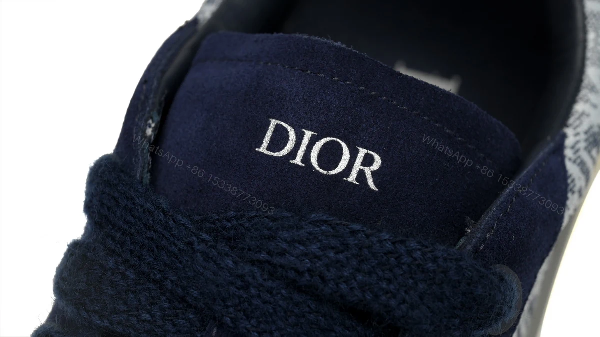 View 7 of Dior B33 Sneakers Release White Blue 3SN272 ZIR1 6536
