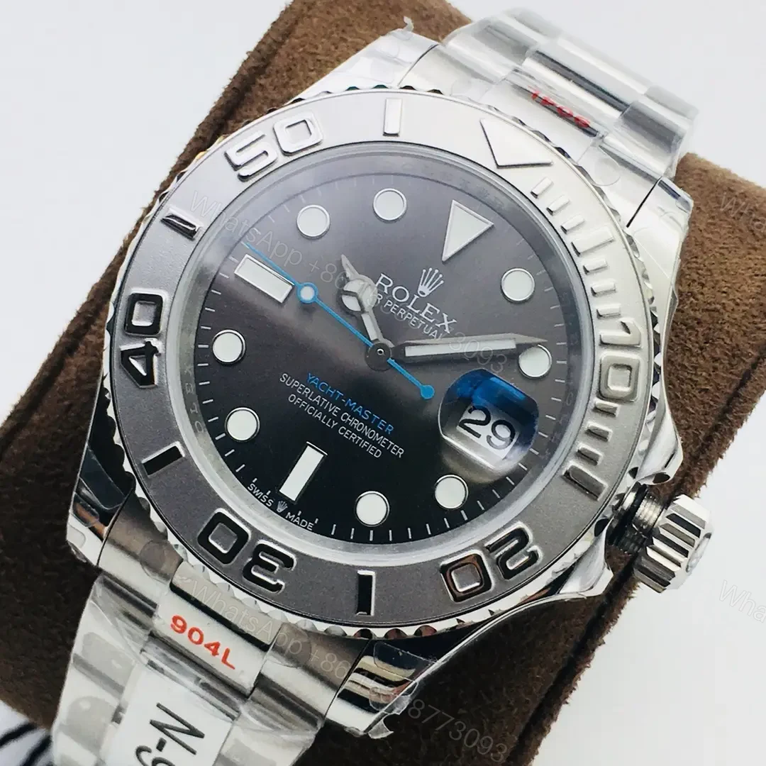 View 3 of Rolex Yacht-Master 40 Rhodium Dial Stainless Steel 116622-0003