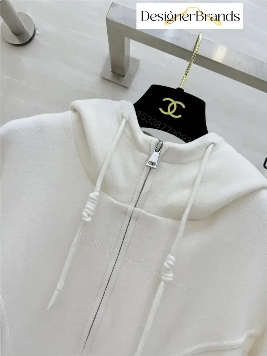 View 4 of Monochrome Luxe Set: Premium Hoodie & Wide-Leg Pants