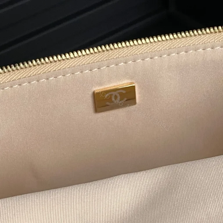View 2 of Gold Quilted Chanel-Style Mini Bag â€” Crossbody Luxury Carry