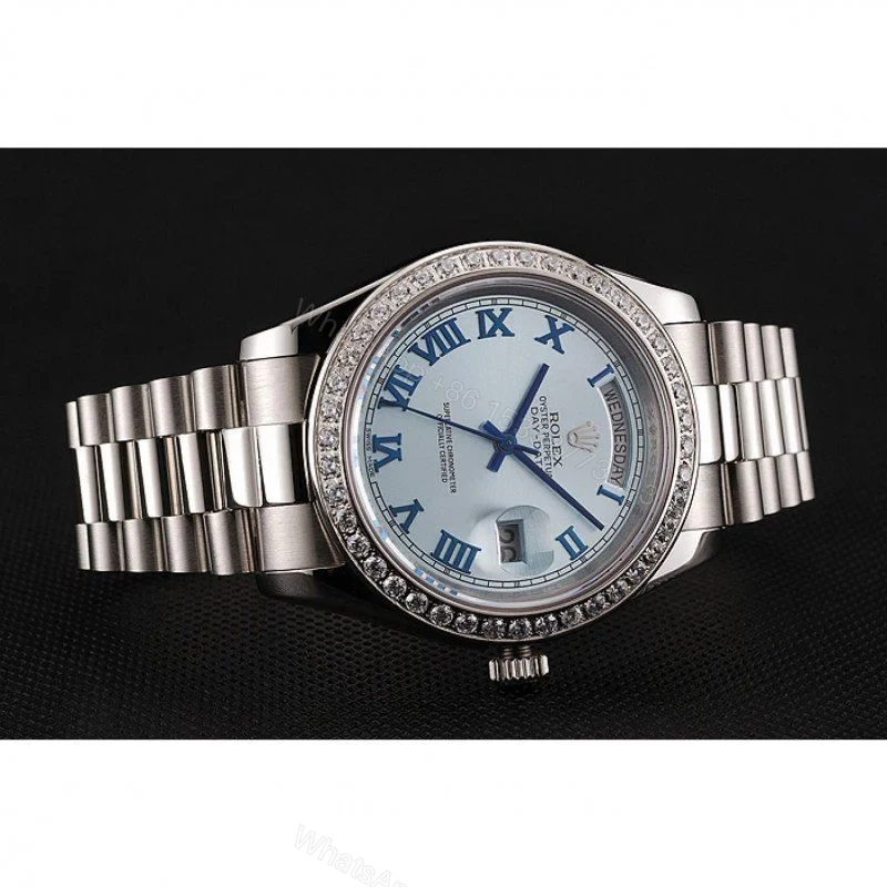 View 4 of Superclone Rolex Day-Date Blue Dial 1453962 40 mm