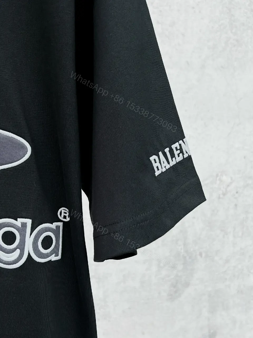 View 6 of Oversized Graphic Tee - Luxury Streetwear, Bold Logo, All-Season