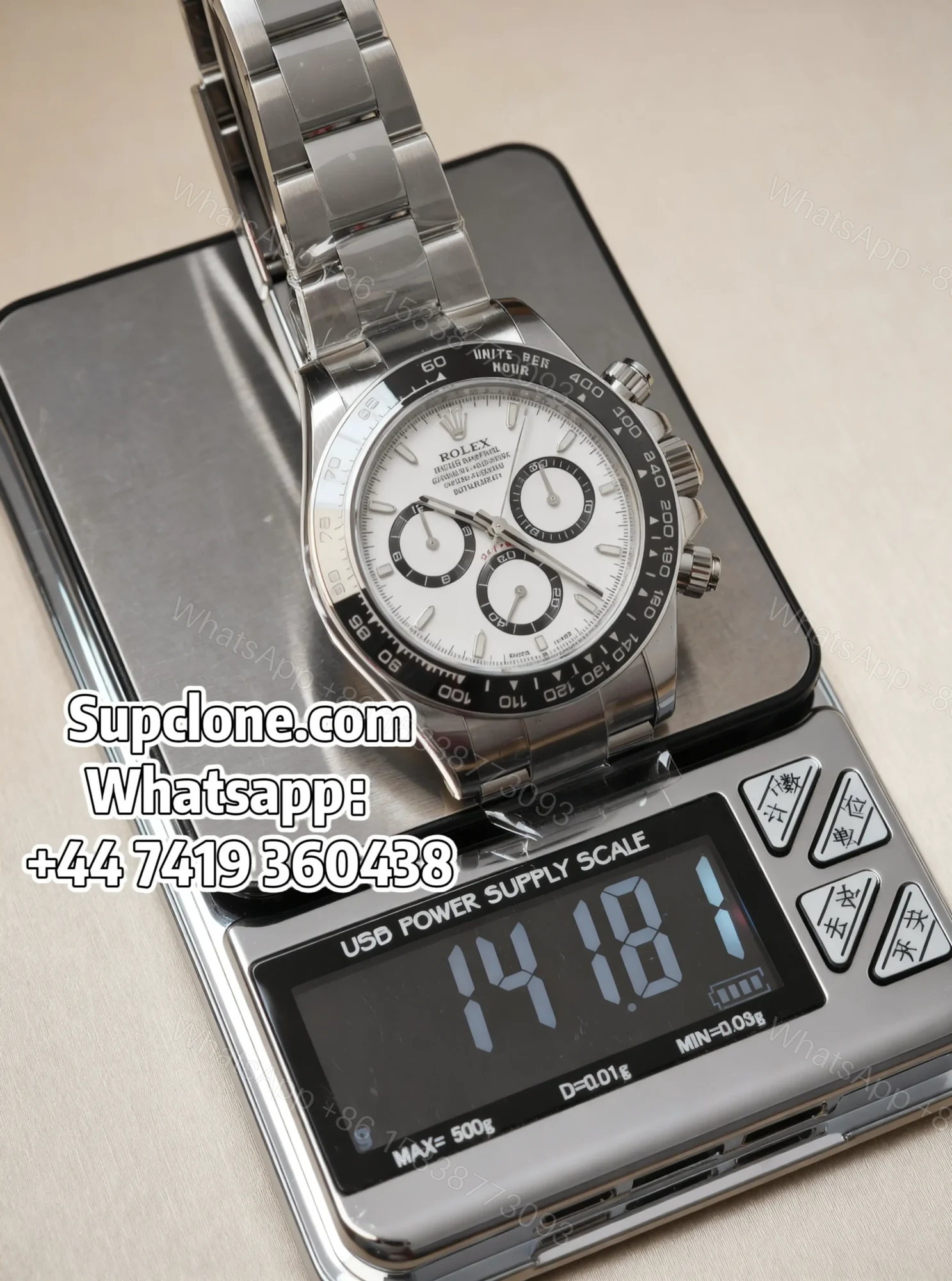 View 16 of Rolex Daytona Super Clone Panda Dial M126500LN-0001 4131 Movement