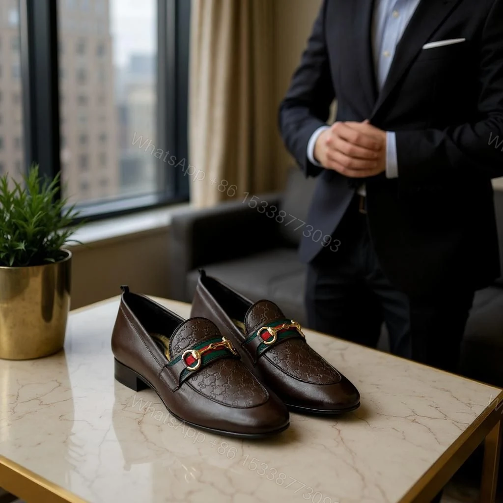 View 4 of FIRST COPY Gucci Moccasins – Classic Italian Luxury