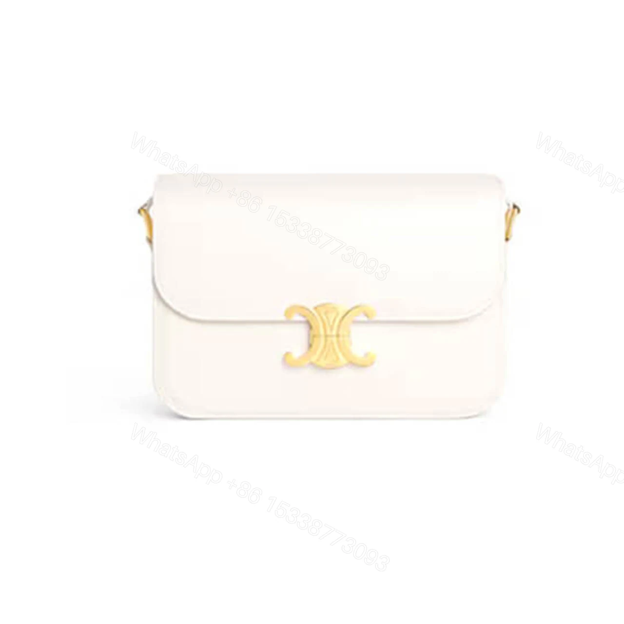 CELINE CLASSIQUE TRIOMPHE BAG in shiny calfskin — view 1