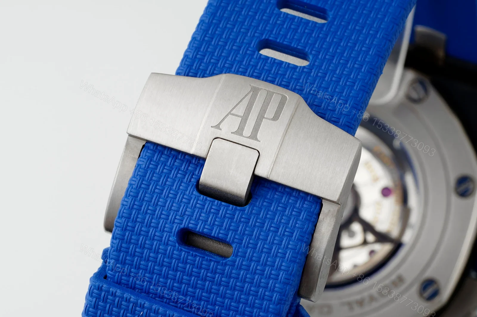 View 9 of AP Ceramic Chronograph Black Case Blue Dial Strap 2026 APJ-26400-CER-BLU