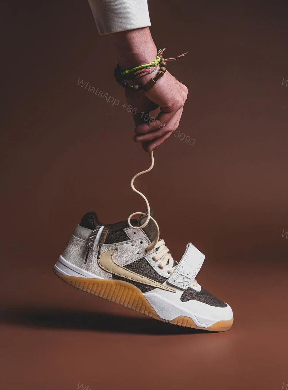 View 2 of FIRST COPY AIR JORDAN JUMPMAN JACK TR TRAVIS SCOTT