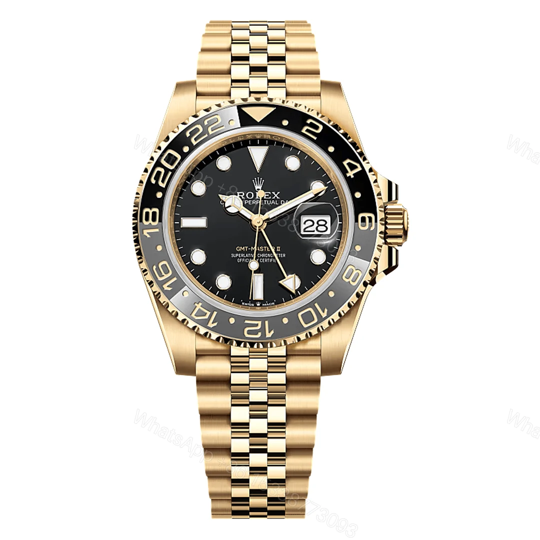 Rolex GMT Master II Yellow Gold Replica — view 1