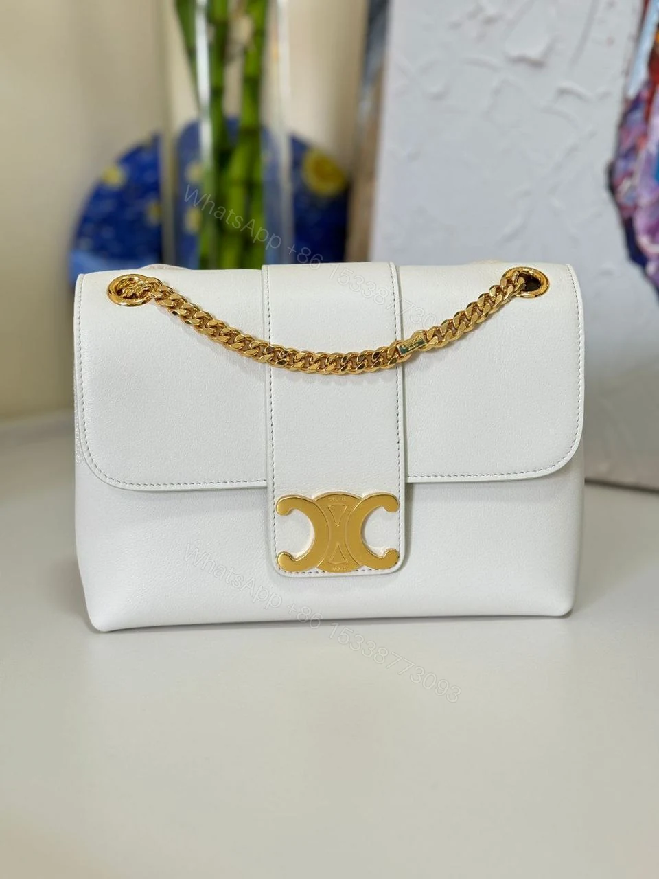 View 2 of TEEN CELINE VICTOIRE BAG in SUPPLE CALFSKIN