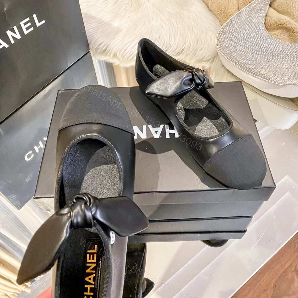 View 4 of CHANEL MARY JANES SHOES ALL BLACK