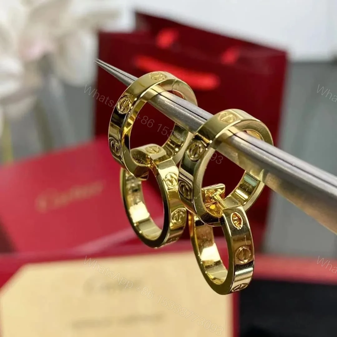 View 3 of 18K Gold Cartier Double Hoop Transformable Love Earrings