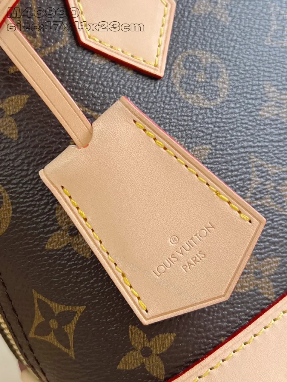 View 5 of Structured Monogram Dome Bag: Luxe Everyday Carry