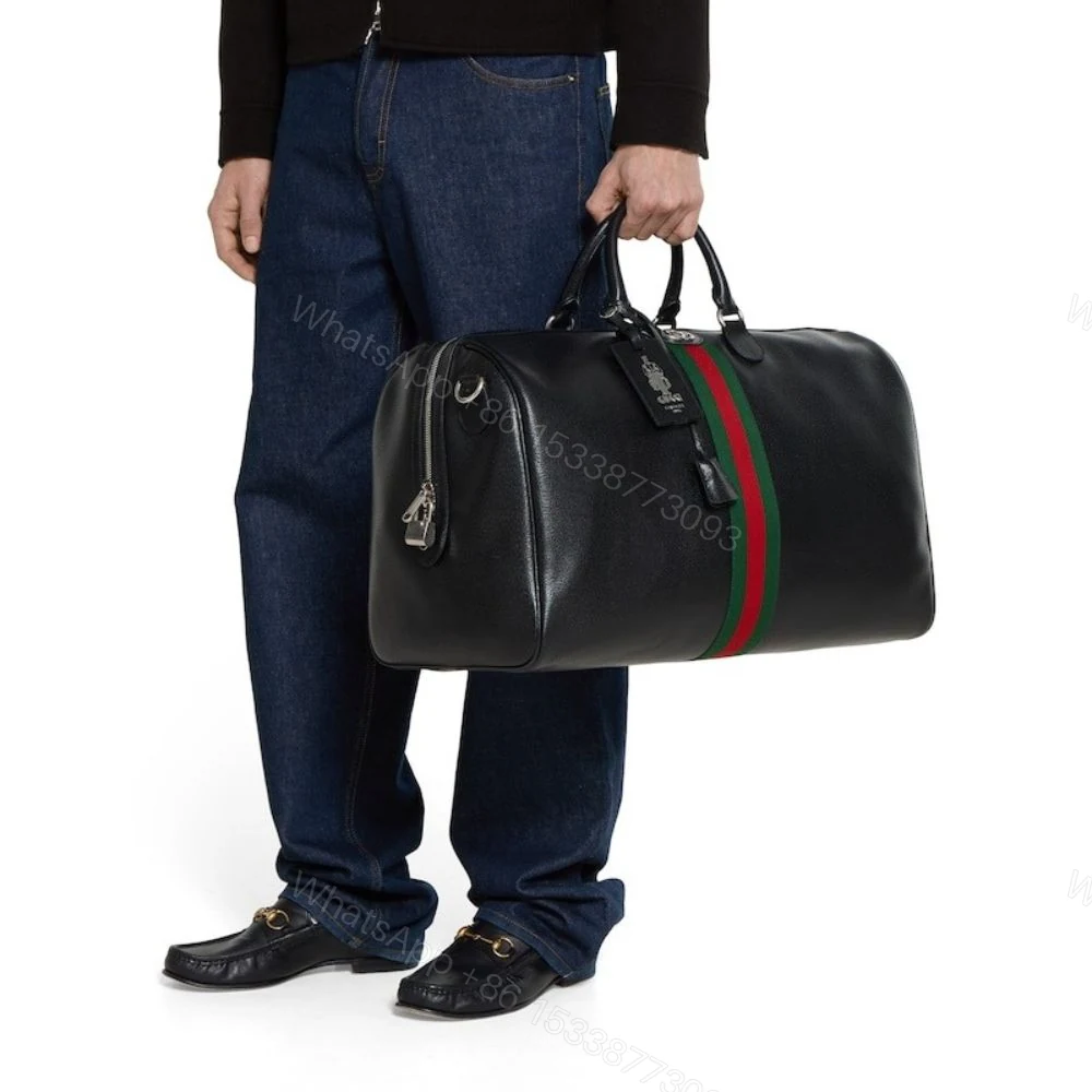 View 9 of Gucci Web Trademark Medium Duffle Bag Black 44Cm