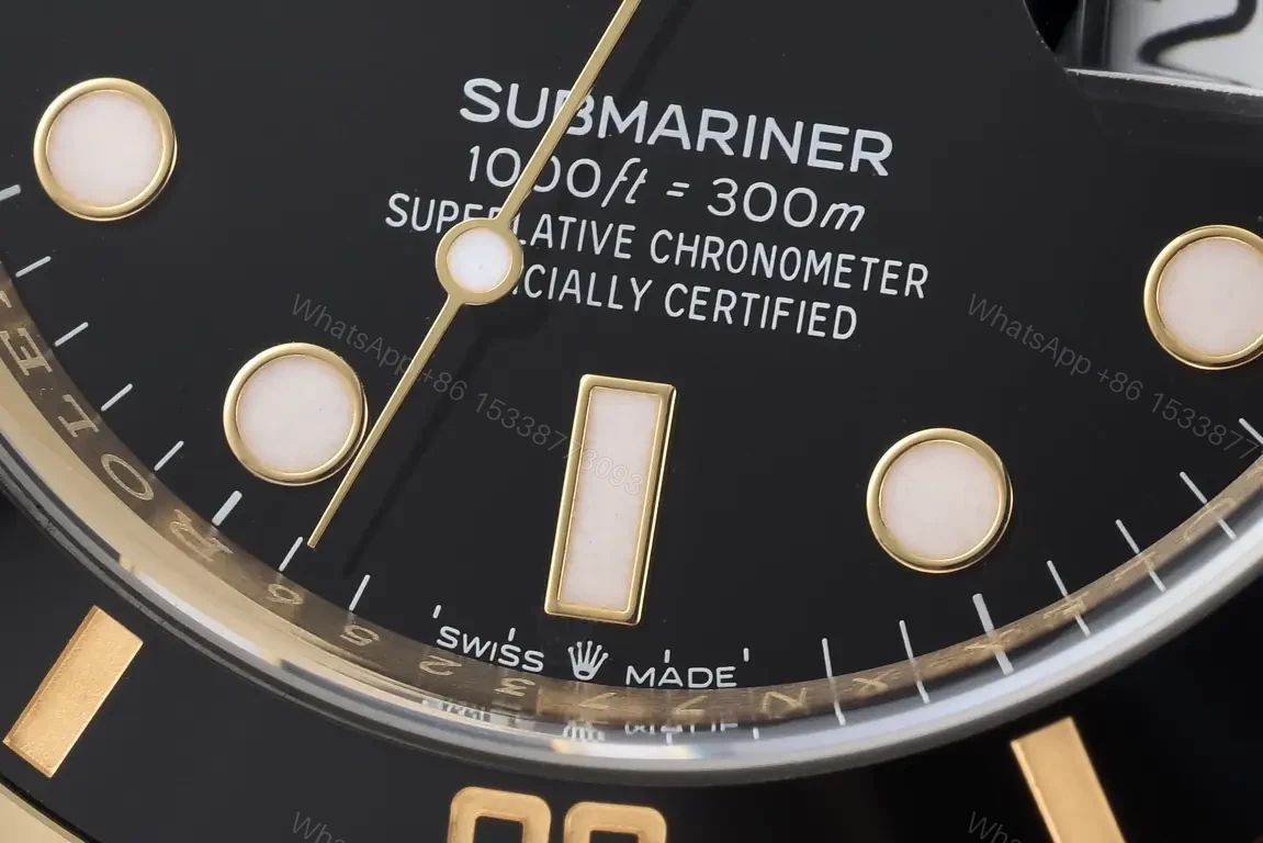 View 3 of Rolex Submariner Date Yellow Gold Black 116618ln-0001