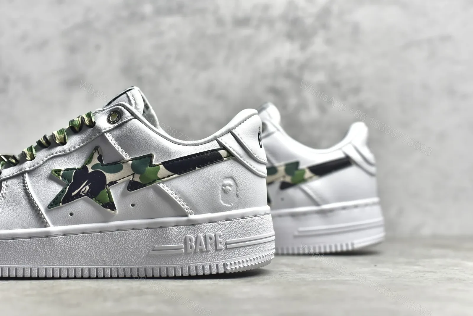 View 3 of BapeSta Green Camo Reps