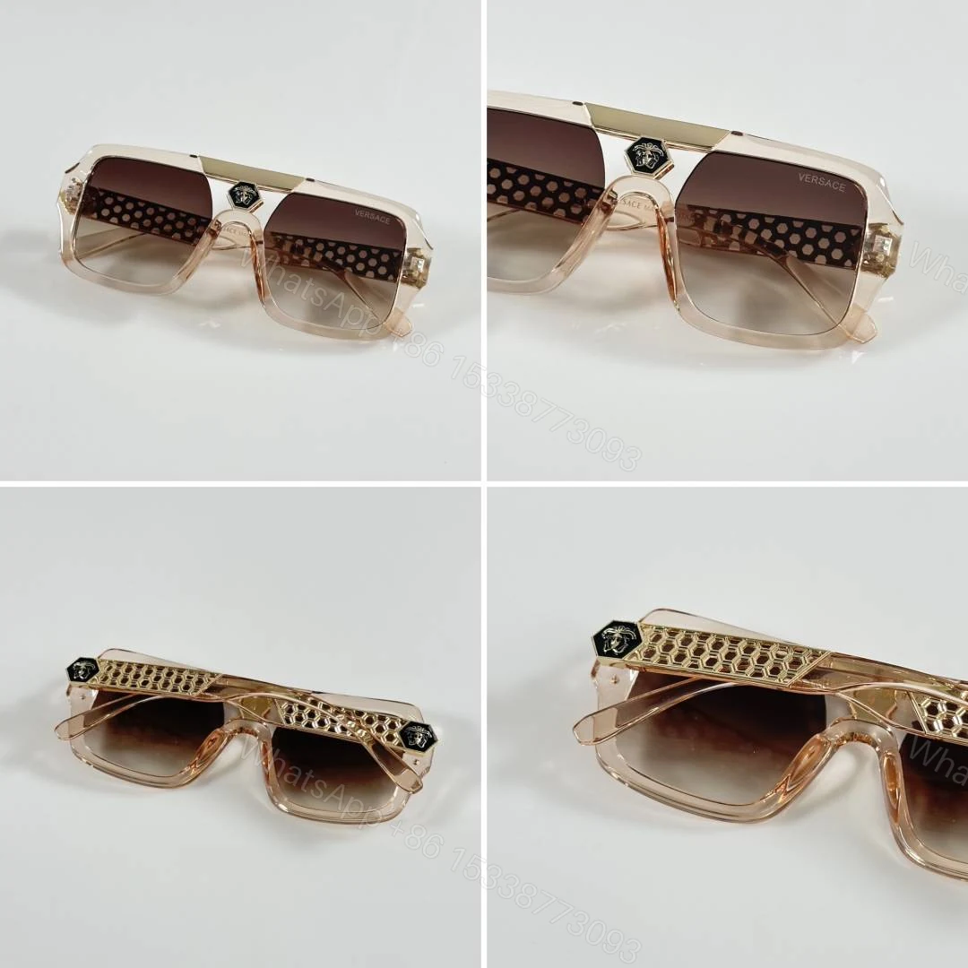 View 2 of First Copy Versace 215 Water Brown Sunglasses