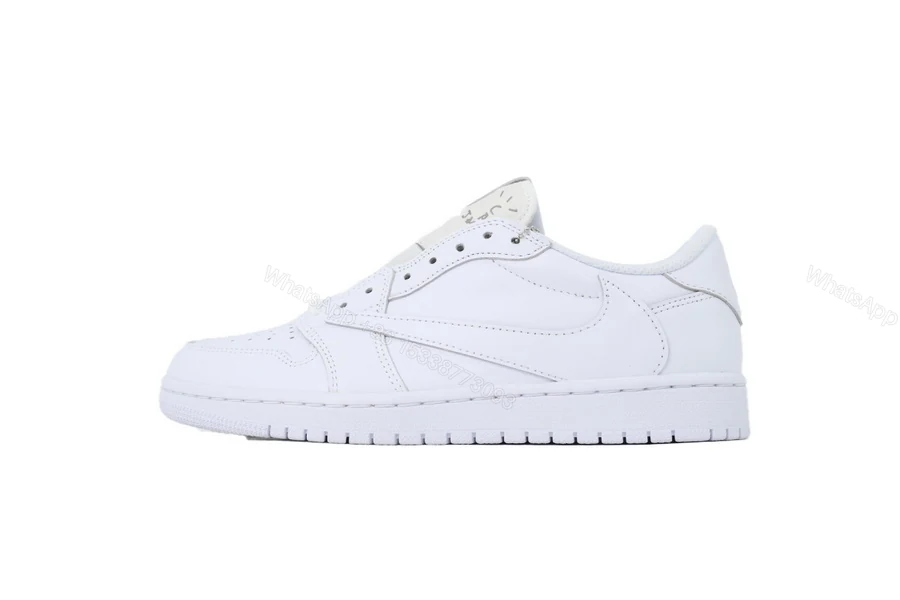 View 9 of Travis Scott x Air Jordan 1 Retro Low OG SP 'Michael Rubin White ' TD1228-111
