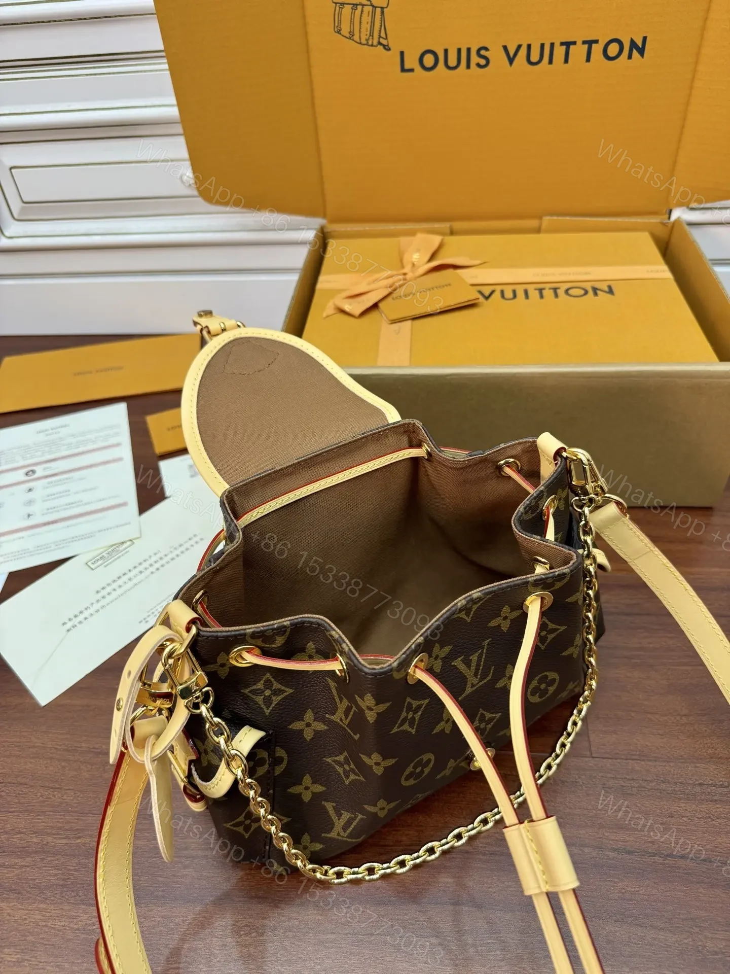 View 7 of Louis Vuitton Odyssée Handbag in Signature Monogram canvas