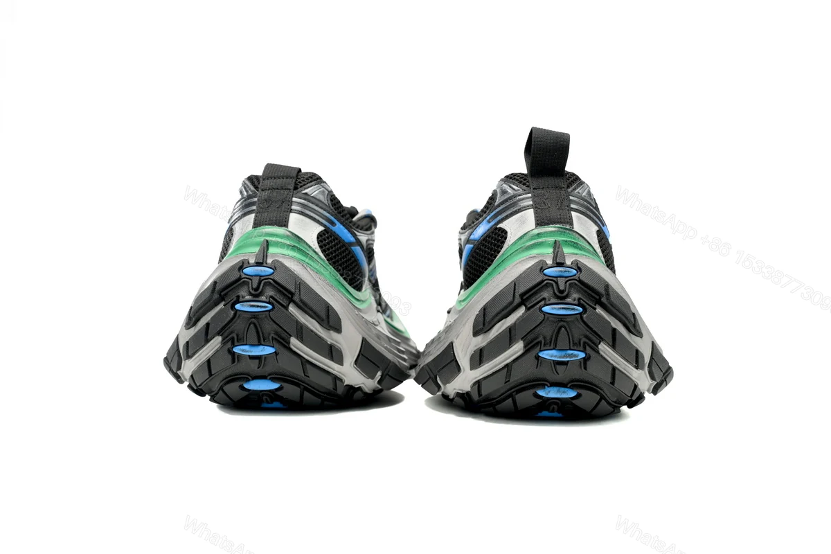 View 3 of Balenciaga 10 XL Black Blue Green 784342 W2MV2 1143