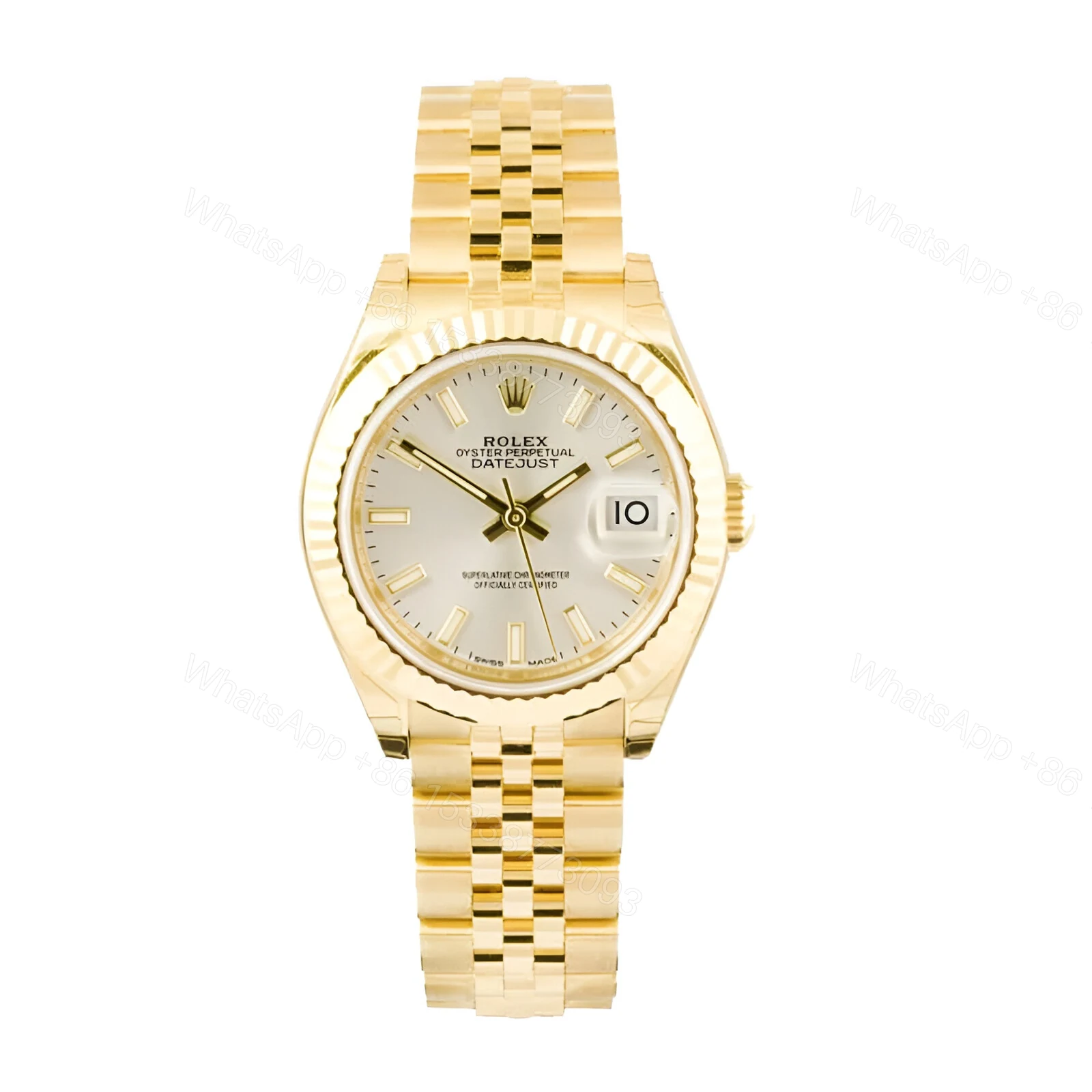 Rolex Datejust Gold Replica — view 1