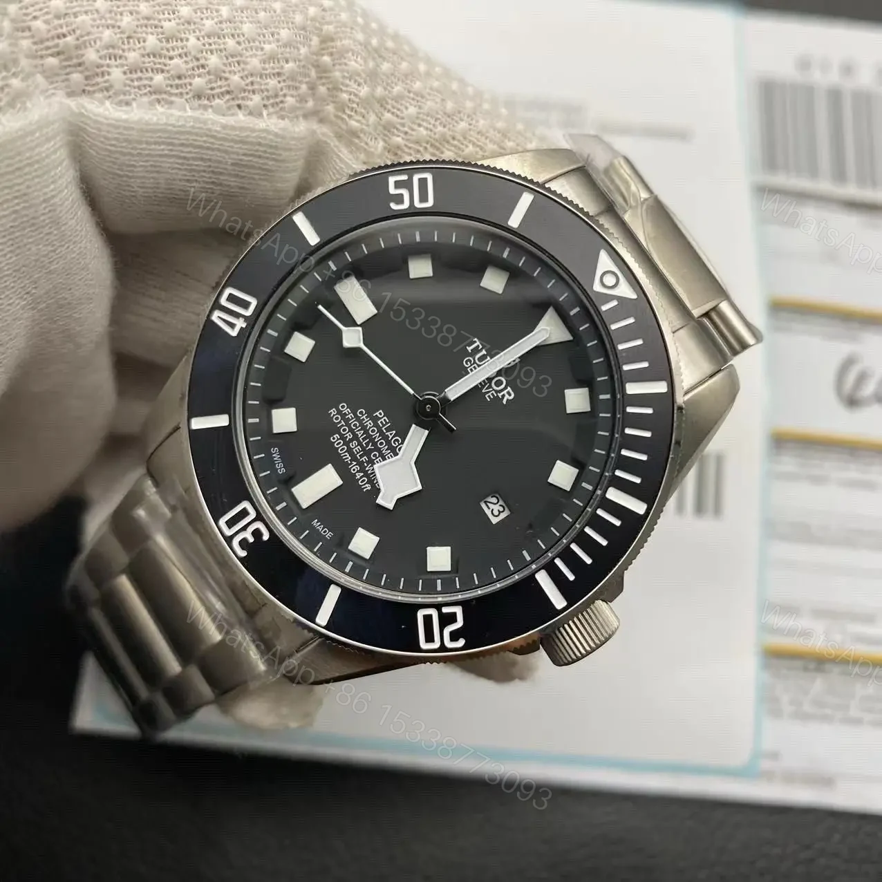 View 9 of Tudor Pelagos Black Replica