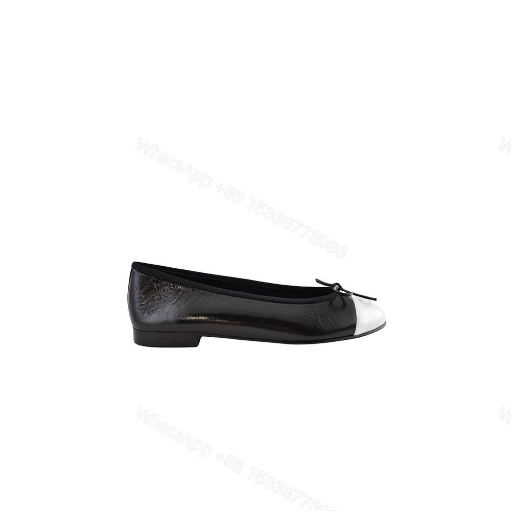 Chanel Ballet Flats Black And White — view 1