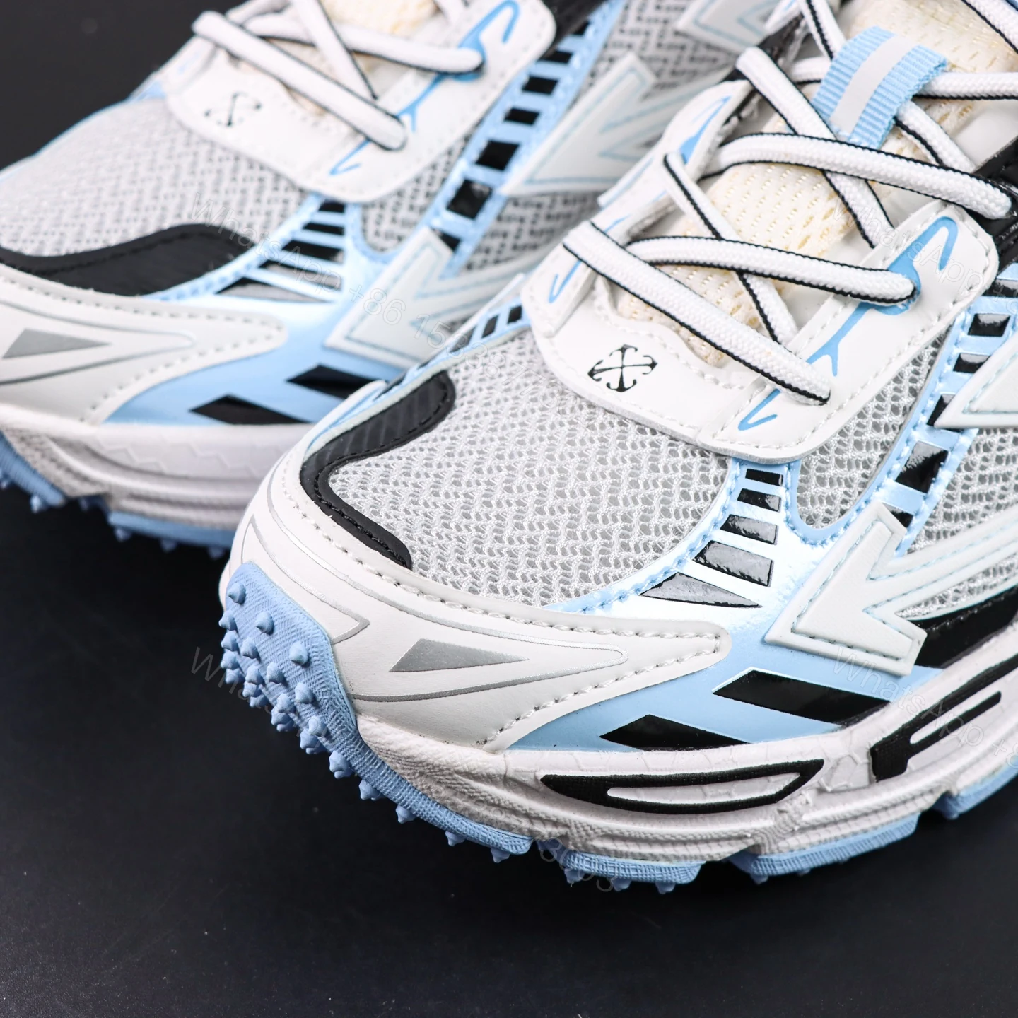 View 5 of Off White Be Right Back Sky Blue