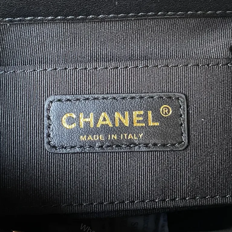 View 3 of Chanel-Inspired Black Quilted Backpack Set: Luxe, All-Day Comfort