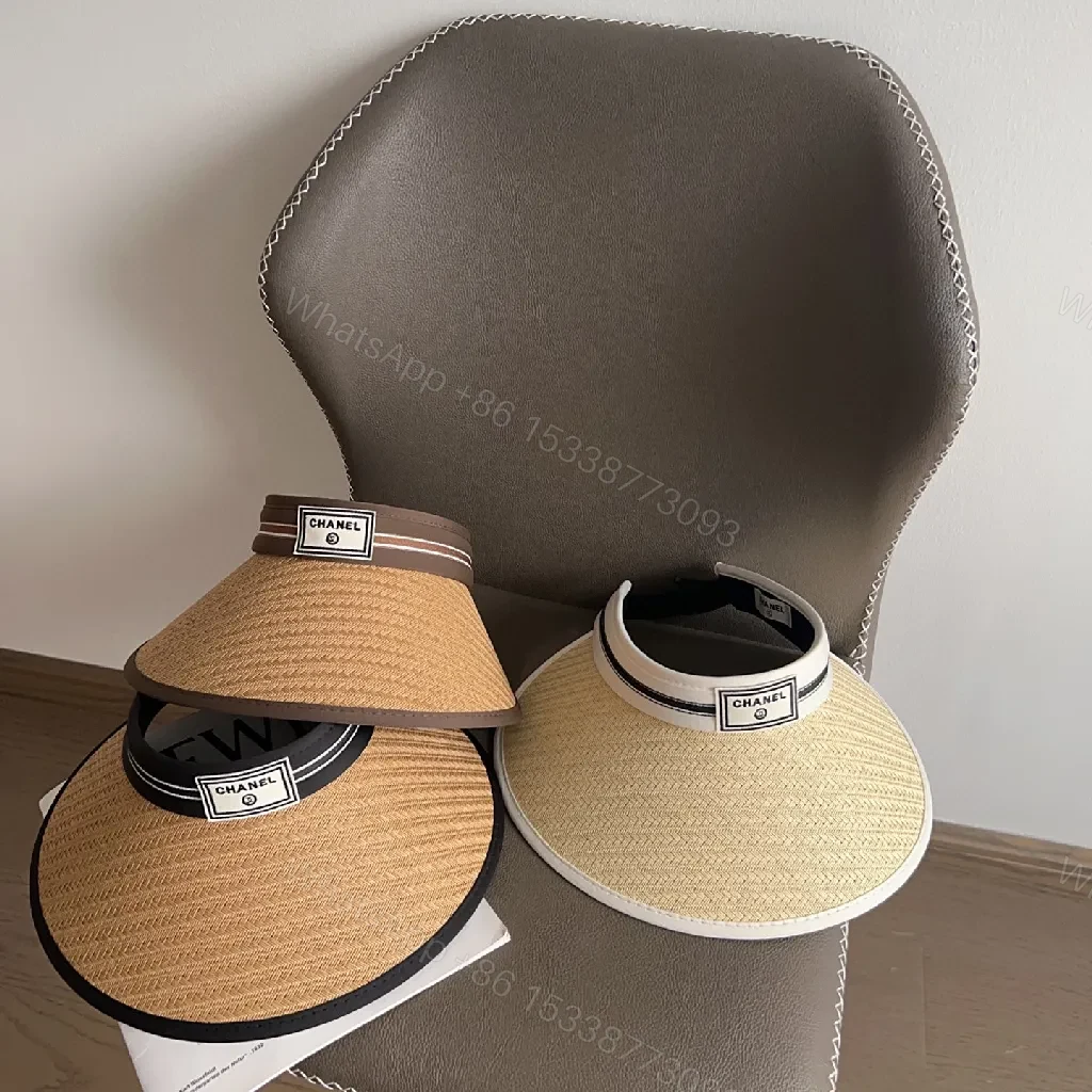 View 3 of Straw Visor: Light Luxury, Breathable, Everyday Style