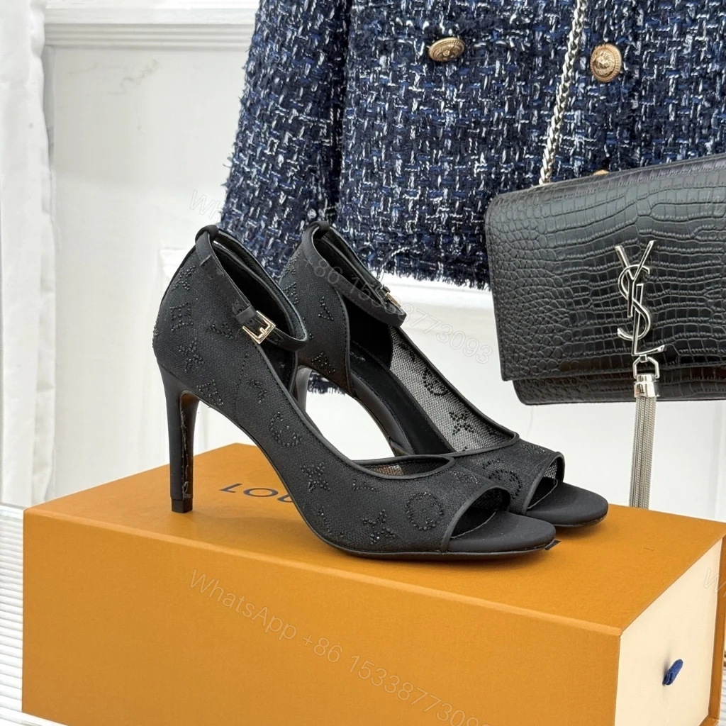 View 2 of Louis Vuitton Gala Sandal Black 1AJPS1