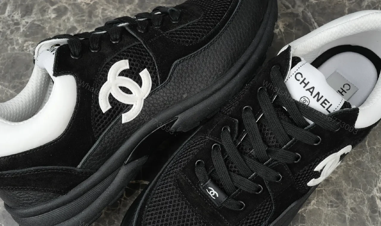 View 7 of Urban Mesh Trainers: Premium Luxe-Accent Sneakers