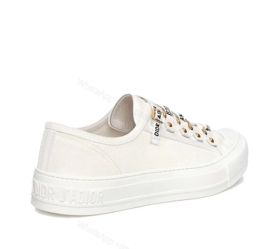 View 4 of Dior Walk'N'Dior Low Top White Canvas KCK177CVA_S06W